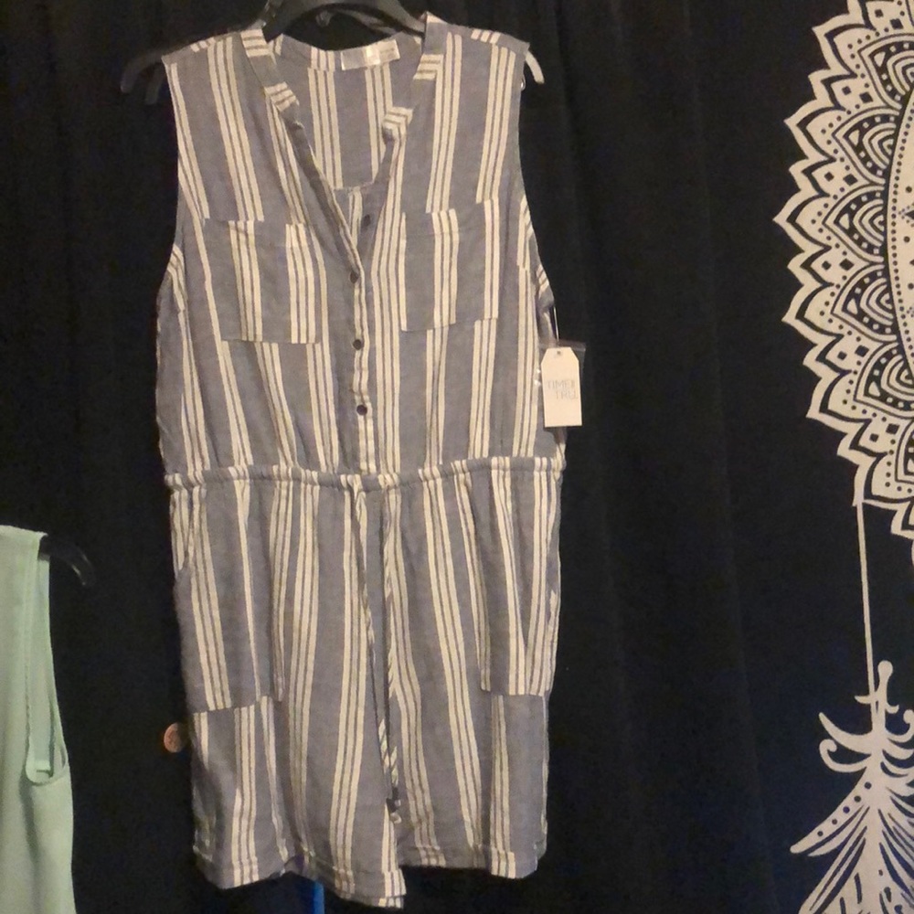 Stripped romper
